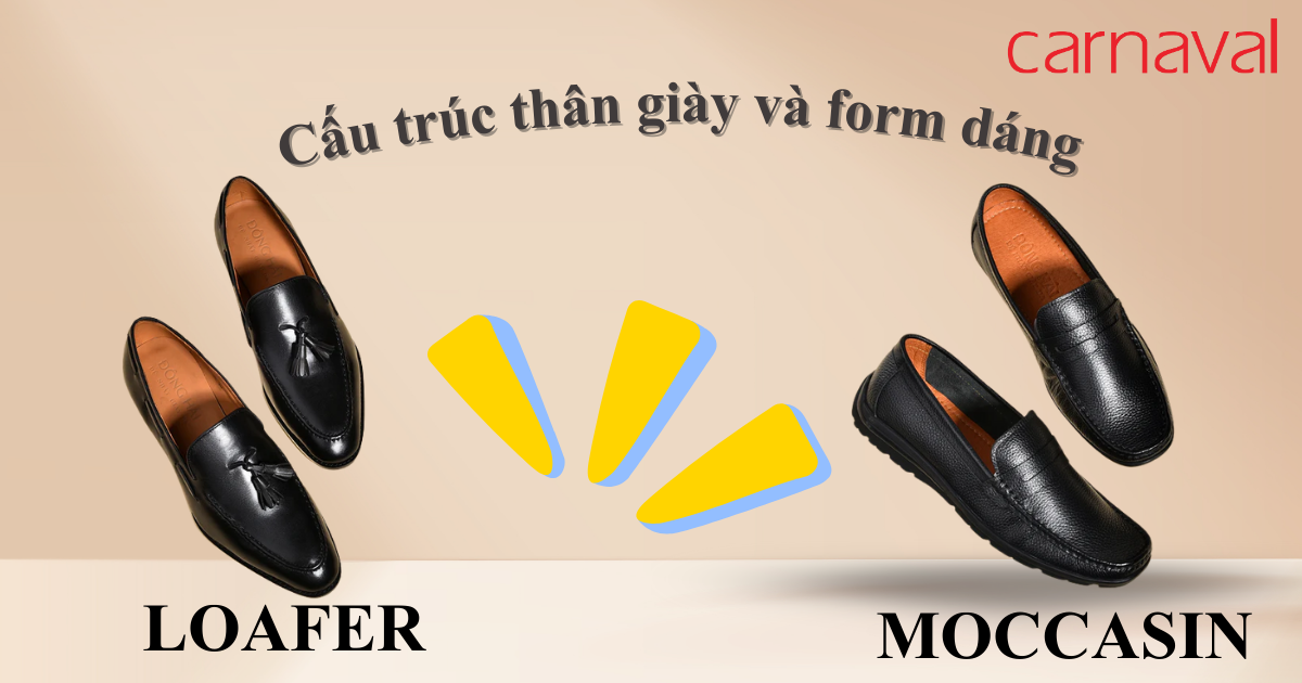 Cấu trúc thân giày và form dáng
