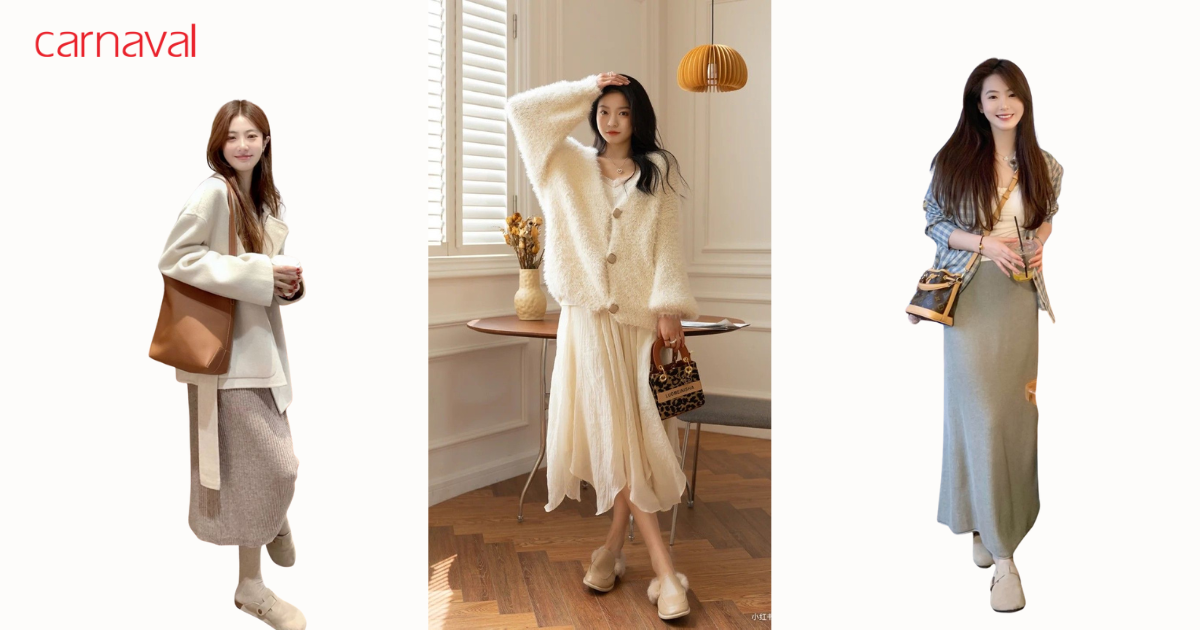 Set 4_ Hẹn hò lãng mạn với đầm maxi