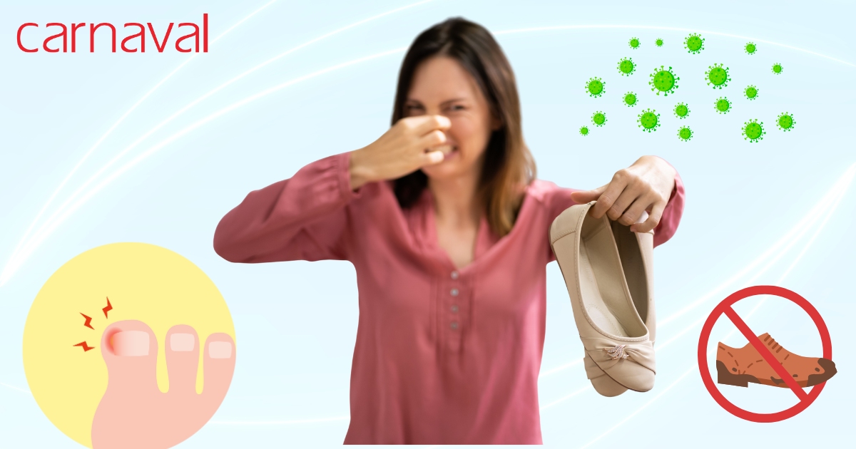Nguyên nhân khiến giày bị hôi