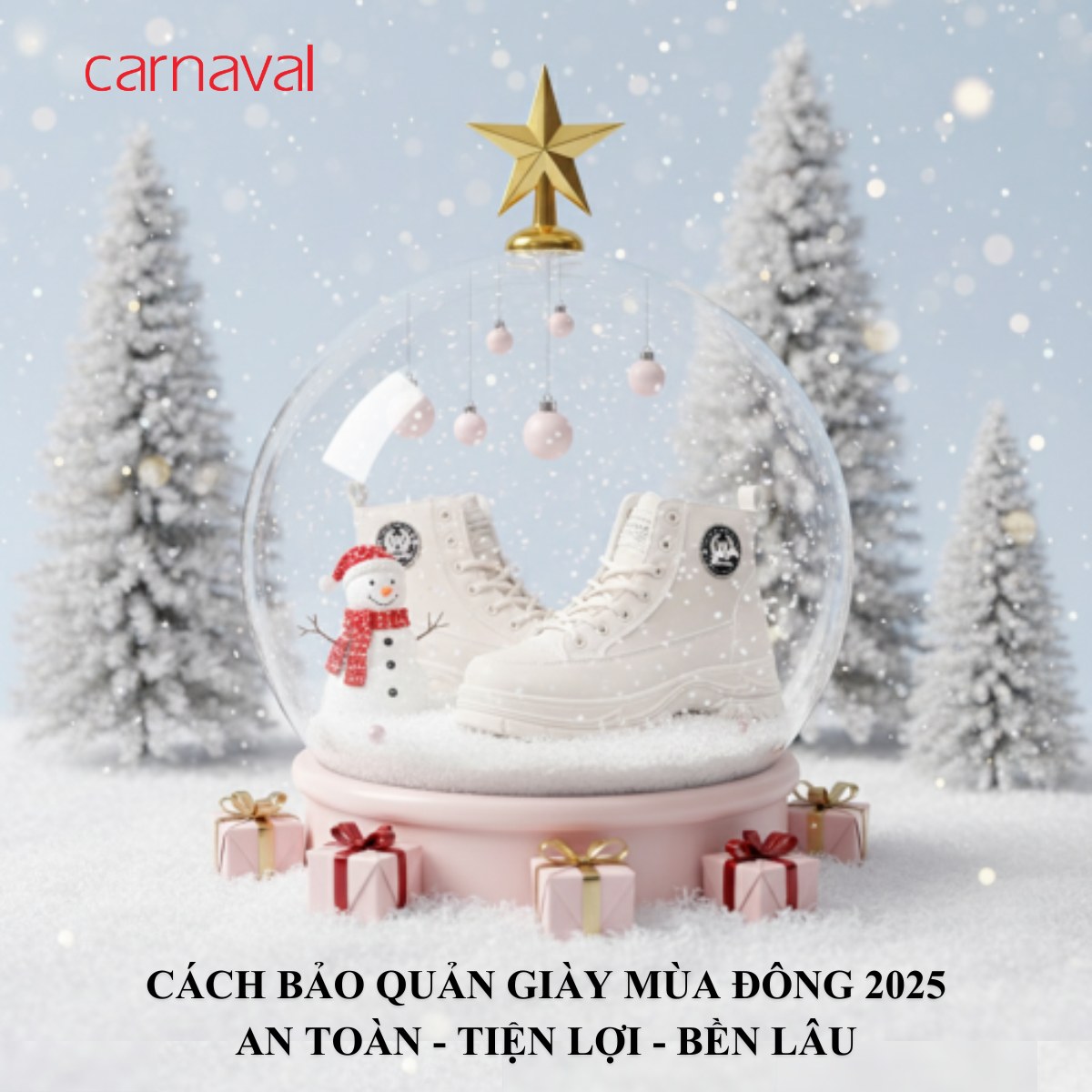 Cách bảo quản giày mùa 2025 an toàn, tiện lợi và bền lâu.