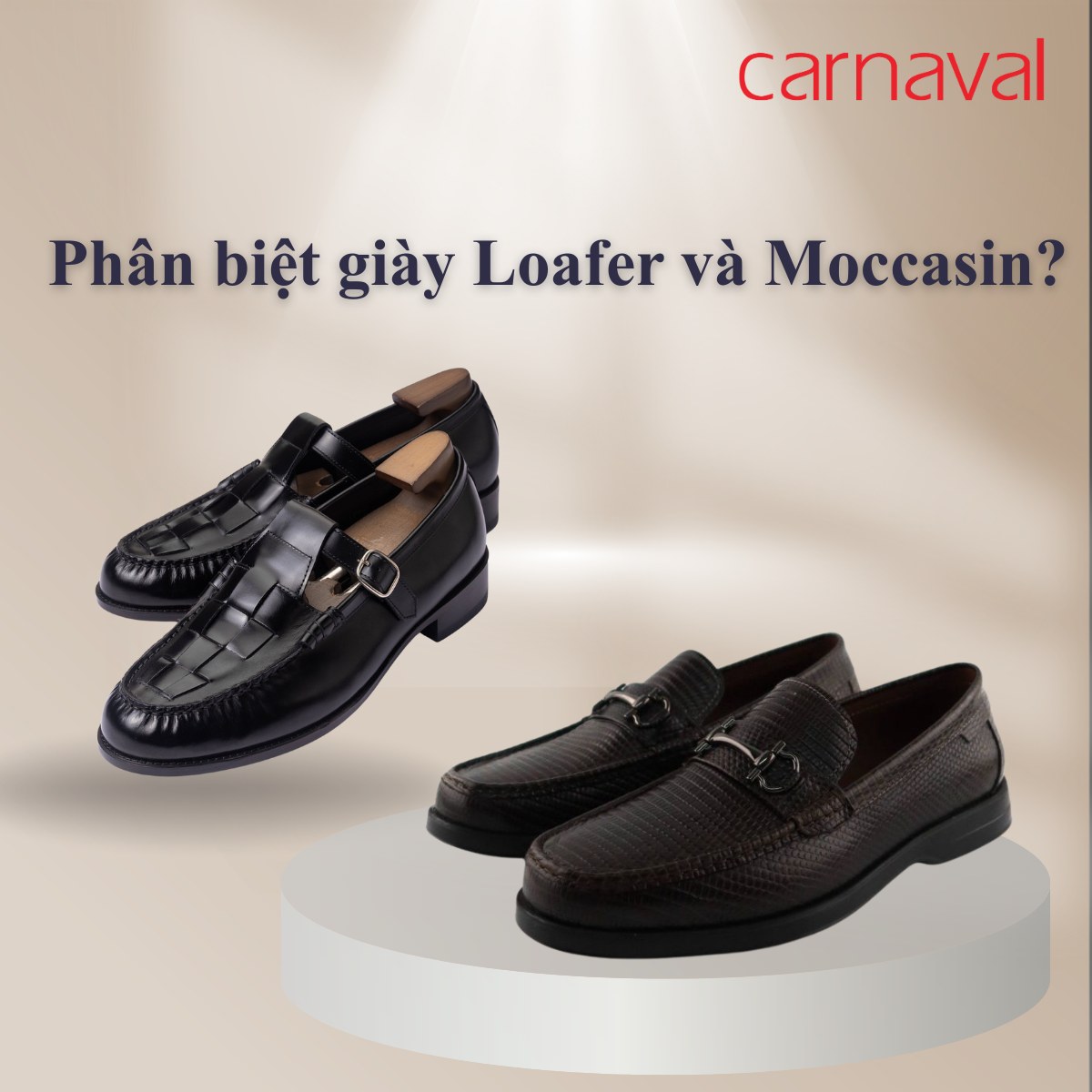Phân biệt giày Loafer và Moccasin: Đôi nào hợp đi làm hơn?