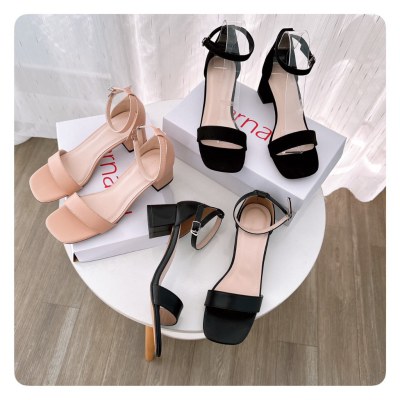 Giày sandal nữ cao gót vuông 5 phân thời thượng, đẳng cấp - Carnaval VS03 - ảnh 2