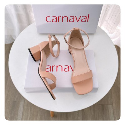 Giày sandal nữ cao gót vuông 5 phân thời thượng, đẳng cấp - Carnaval VS03 - ảnh 7