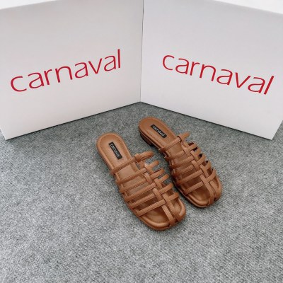 Dép nữ quai mảnh đan rọ Carnaval cao 1 phân thời trang, siêu xinh -VS08 - ảnh 5