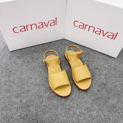 Sandal Nữ Quai Hậu Carnaval Cao 1cm Êm Ái - Nâng Tầm Phong Cách, Dáng Chuẩn Mỗi Bước - VS55 - ảnh 2