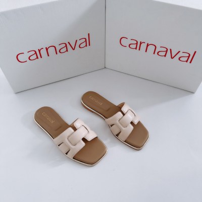 Dép Nữ Quai Ngang Carnaval Đế Bệt Êm Ái - Thoải Mái Cho Mọi Bước Đi -VS37 - ảnh 5
