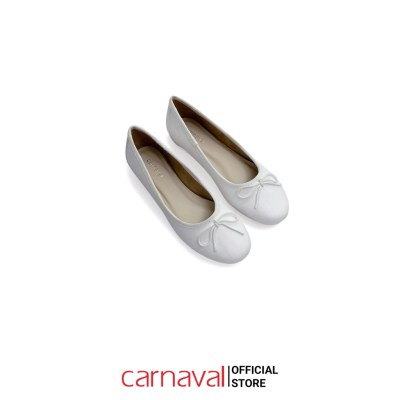 Giày búp bê nữ CARNAVAL nơ xinh thanh lịch đế bệt êm chân phong cách Hàn Quốc thời trang công sở - VS21 - ảnh 5
