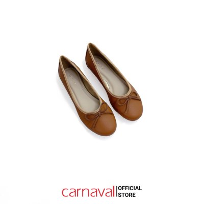 Giày búp bê nữ CARNAVAL nơ xinh thanh lịch đế bệt êm chân phong cách Hàn Quốc thời trang công sở - VS21 - ảnh 6