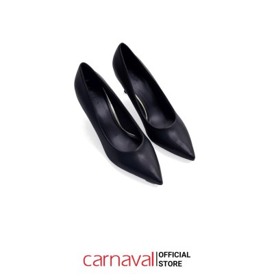 Giày cao gót công sở mũi nhọn gót nhọn 7cm da cao cấp thanh lịch, tôn dáng Carnaval - VS72 - ảnh 2