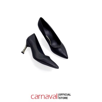 Giày cao gót công sở mũi nhọn gót nhọn 7cm da cao cấp thanh lịch, tôn dáng Carnaval - VS72 - ảnh 3