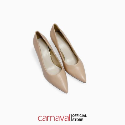 Giày cao gót công sở mũi nhọn gót nhọn 7cm da cao cấp thanh lịch, tôn dáng Carnaval - VS72 - ảnh 5