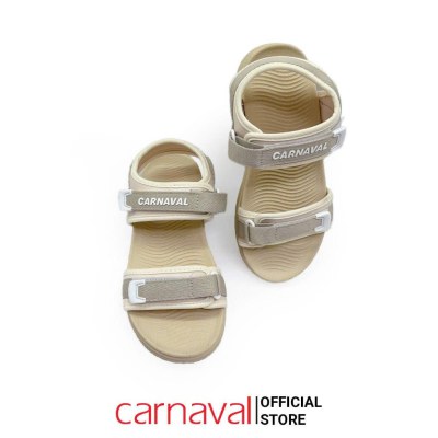 Sandal Carnaval Unisex Đế Cao Chống Trượt, Quai Dán Thời Trang, Bền Đẹp Đi Học Đi Chơi - VS160 - ảnh 3