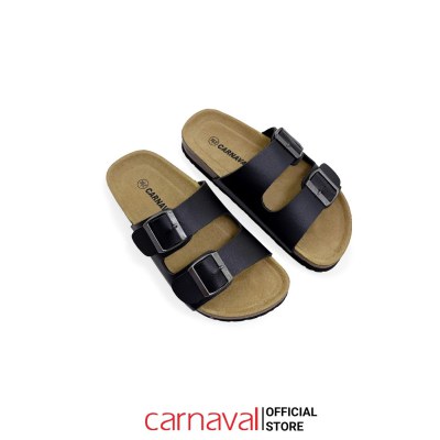 Dép Sandal Nữ Carnaval Hai Quai Ngang Khóa Cài Đế Trấu Êm Chân Thời Trang Hottrend Hè - VS158 - ảnh 2