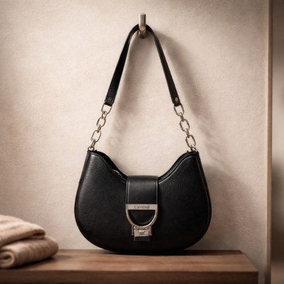 Túi Xách Nữ Carnaval Đeo Vai Bán Nguyệt Khóa Kim Loại, Shoulder Bag Thanh Lịch Cao Cấp - T02 - ảnh 7