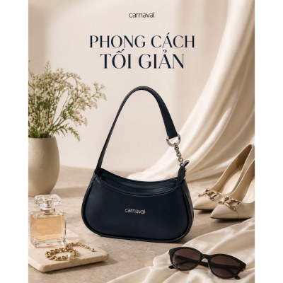 Túi Đeo Vai Nữ Thời Trang Cao Cấp Carnaval - Baguette Bag - ảnh 5
