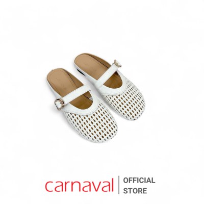 Giày Sục Nữ Carnaval Quai Ngang Da Đan Lưới Thoáng Khí – Dép Sục Nữ Đi Chơi, Đi Làm - VS178 - ảnh 2