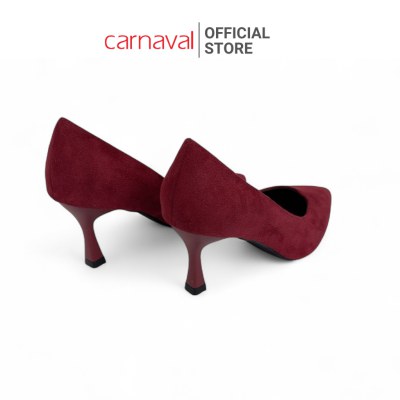 Giày Cao Gót Nữ Carnaval Mũi Nhọn Sang Trọng, Công Sở Gót Cao 7cm Êm Chân, Đi Làm Đi Tiệc - VS191 - ảnh 3
