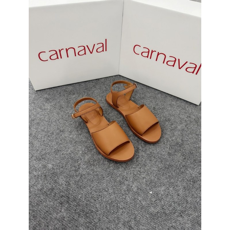 Sandal Nữ Quai Hậu Carnaval Cao 1cm Êm Ái - Nâng Tầm Phong Cách, Dáng Chuẩn Mỗi Bước - VS55 — giày/túi nữ chính hãng Carnaval