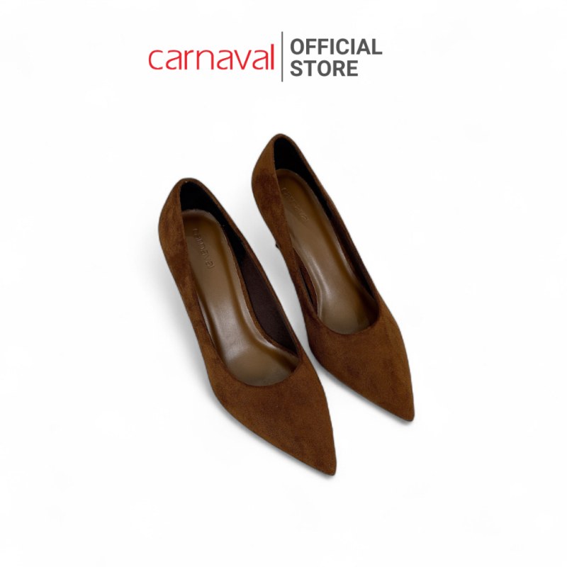 Giày Cao Gót Nữ Carnaval Mũi Nhọn Sang Trọng, Công Sở Gót Cao 7cm Êm Chân, Đi Làm Đi Tiệc - VS191 — giày/túi nữ chính hãng Carnaval