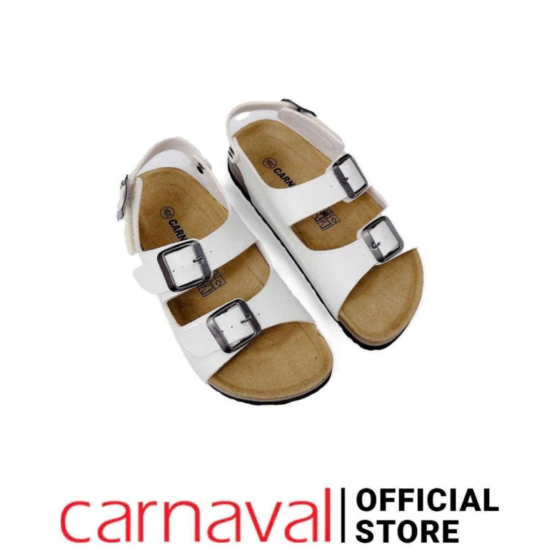 Sandal Unisex Carnaval Đế Trấu Quai Điều Chỉnh Thời Trang Phong Cách Birken Đi Học, Đi Làm - VS157 — giày/túi nữ chính hãng Carnaval