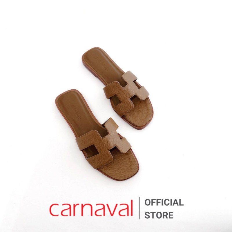 Dép Đế Bệt Quai Ngang Chữ H Carnaval Phong Cách Hiện Đại, Thời Trang Xu Hướng Hiện Nay - VS82 — giày/túi nữ chính hãng Carnaval