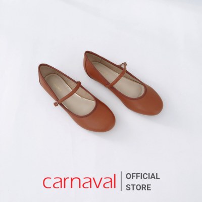 Giày Búp Bê Nữ Carnaval Có Quai Siêu Xinh, Siêu Thanh Lịch Phù Hợp Đi Chơi ĐI Làm -VS44 - ảnh 4