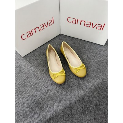 Giày búp bê nữ CARNAVAL nơ xinh thanh lịch đế bệt êm chân phong cách Hàn Quốc thời trang công sở - VS21 - ảnh 10
