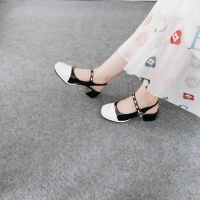 Giày Cao Gót Nữ Dáng Búp Bê Quai Hậu Carnaval Gót Cao 5cm Siêu Xinh, Phong Cách, Siêu Dễ Thương - VS41 - ảnh 4