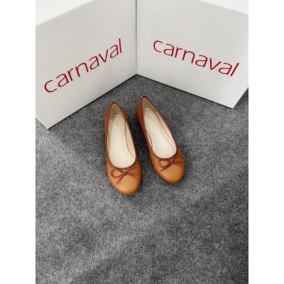 Giày búp bê nữ CARNAVAL nơ xinh thanh lịch đế bệt êm chân phong cách Hàn Quốc thời trang công sở - VS21 - ảnh 11