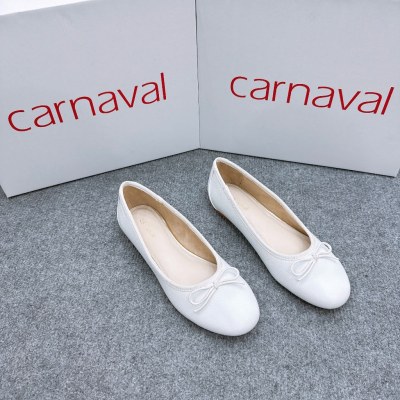 Giày búp bê nữ CARNAVAL nơ xinh thanh lịch đế bệt êm chân phong cách Hàn Quốc thời trang công sở - VS21 - ảnh 14