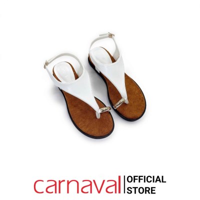 Dép Sandal Nữ Kẹp Ngón Quai Hậu Carnaval - Quai Ngang Đính Khoen Kim Loại Thời Trang - VS168 - ảnh 8
