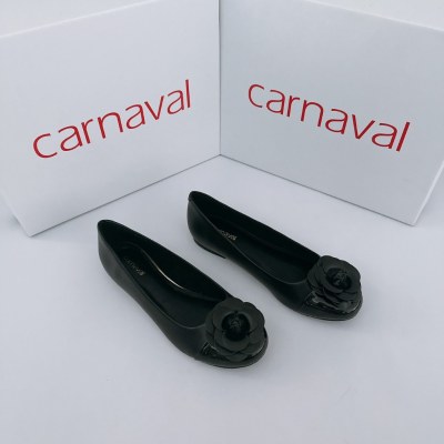 Giày Búp Bê Nữ Đính Hoa Carnaval – Đế Bệt Tinh Tế, Vẻ Đẹp Dịu Dàng và Thanh Lịch - VS47 - ảnh 3