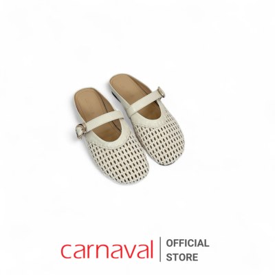 Giày Sục Nữ Carnaval Quai Ngang Da Đan Lưới Thoáng Khí – Dép Sục Nữ Đi Chơi, Đi Làm - VS178 - ảnh 12