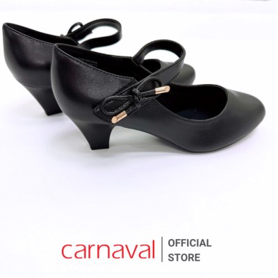 Giày cao gót nữ mũi nhọn Carnaval đế vuông cao 5cm cao cấp, siêu sang - VS74 - ảnh 10
