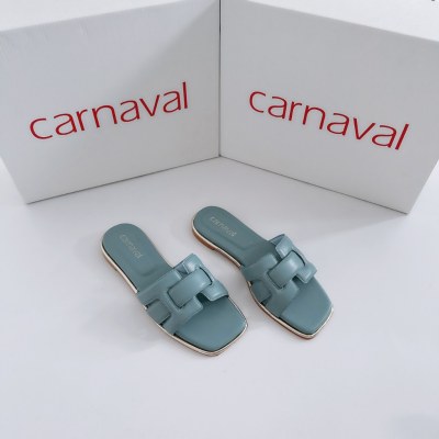 Dép Nữ Quai Ngang Carnaval Đế Bệt Êm Ái - Thoải Mái Cho Mọi Bước Đi -VS37 - ảnh 12