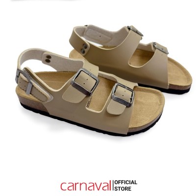 Sandal Unisex Carnaval Đế Trấu Quai Điều Chỉnh Thời Trang Phong Cách Birken Đi Học, Đi Làm - VS157 - ảnh 11
