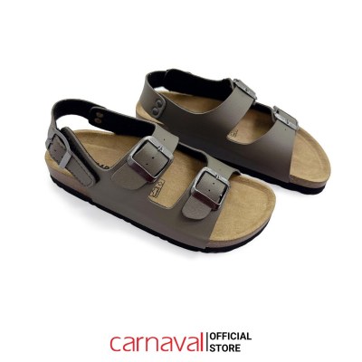 Sandal Unisex Carnaval Đế Trấu Quai Điều Chỉnh Thời Trang Phong Cách Birken Đi Học, Đi Làm - VS157 - ảnh 12