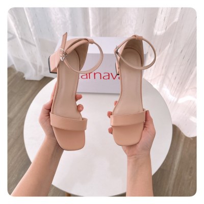 Giày sandal nữ cao gót vuông 5 phân thời thượng, đẳng cấp - Carnaval VS03 - ảnh 8