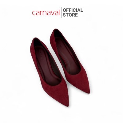 Giày Cao Gót Nữ Carnaval Mũi Nhọn Sang Trọng, Công Sở Gót Cao 7cm Êm Chân, Đi Làm Đi Tiệc - VS191 - ảnh 11